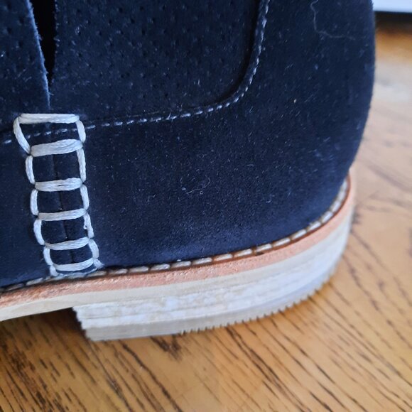 Clarks Black Ankle Boots - Picture 5 of 9